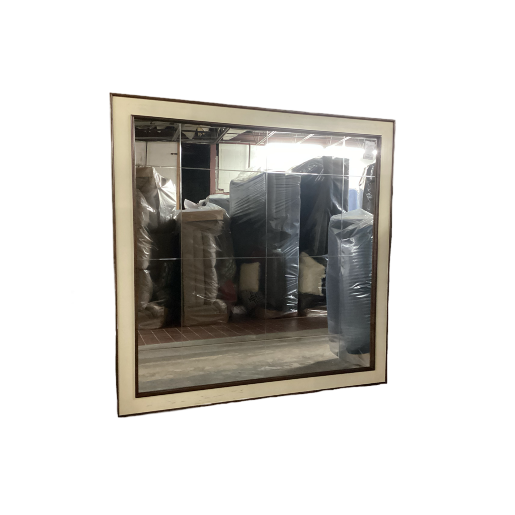 80922 (8524-25) Bernhardt Haven Large Mirror in 2-Tone 78x78