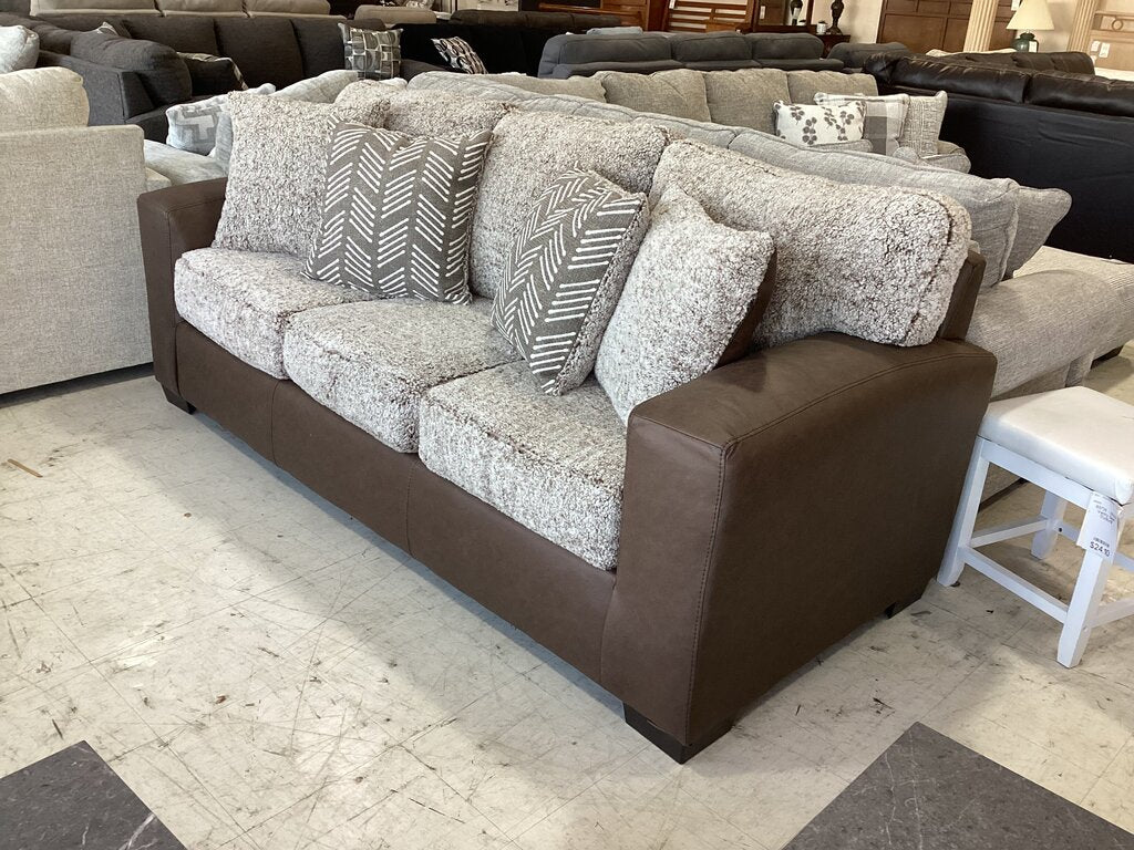 Shearling Mocha NEW Sofa 88x37x88