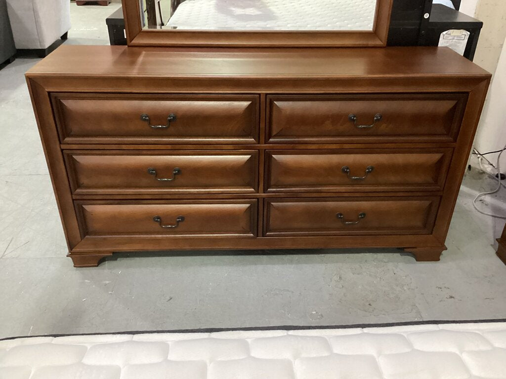 Fairmont NEW Dresser w/Mirror 67x17x35-74 (133394-95)