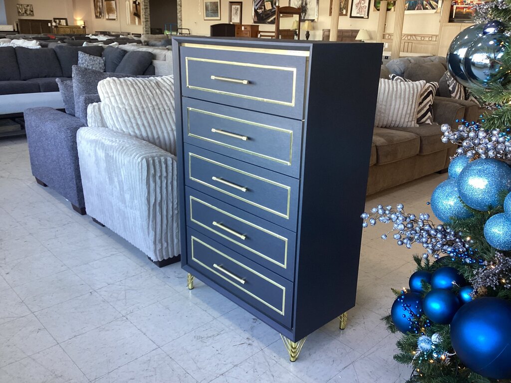 Gatsby NEW 5 Drawer Chest 31x16x49 (147896)