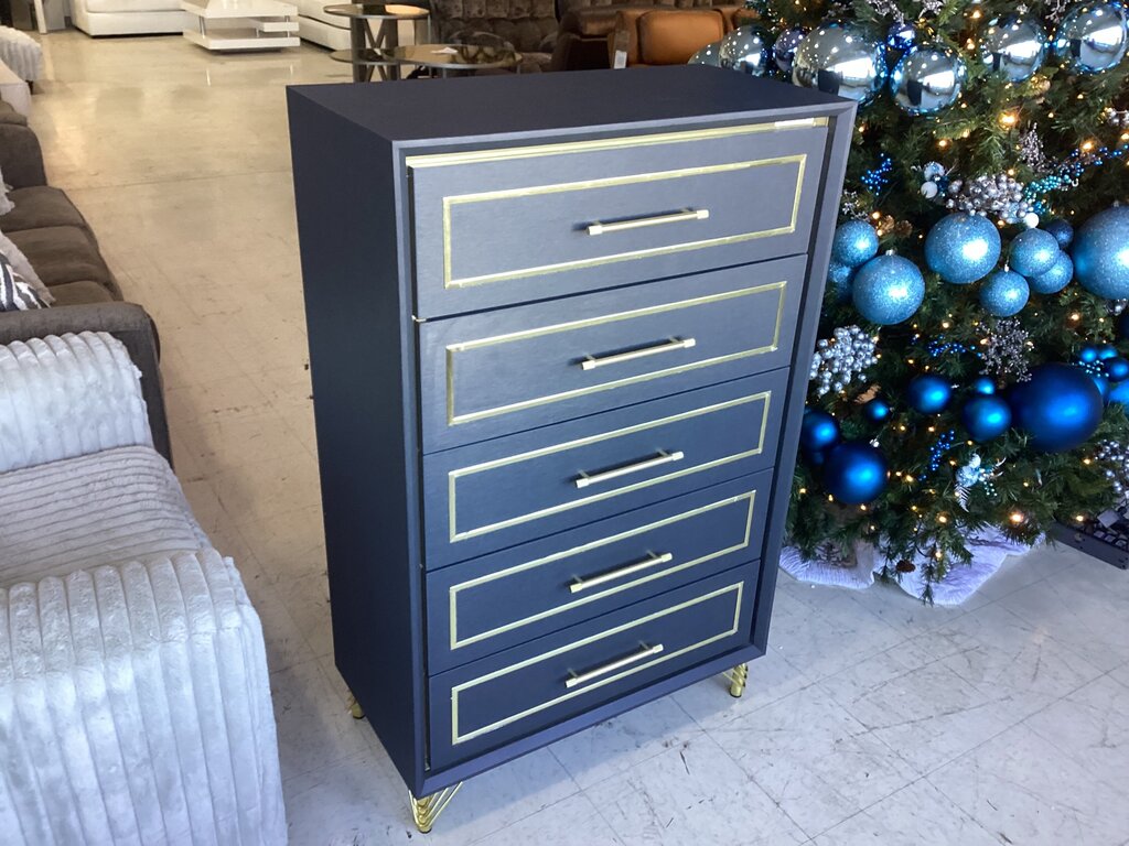Gatsby NEW 5 Drawer Chest 31x16x49 (147896)