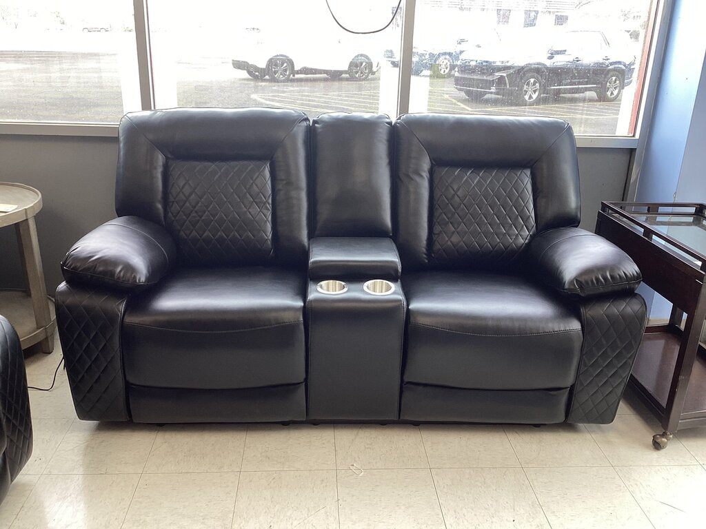 Copper Creek NEW Black Power Loveseat 76x33x38 (610291)