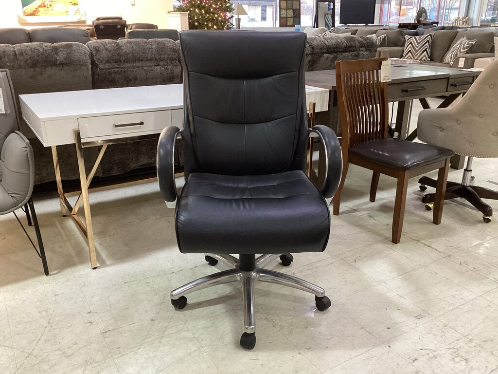 85354 - Black Office Desk Chair 27x31x44