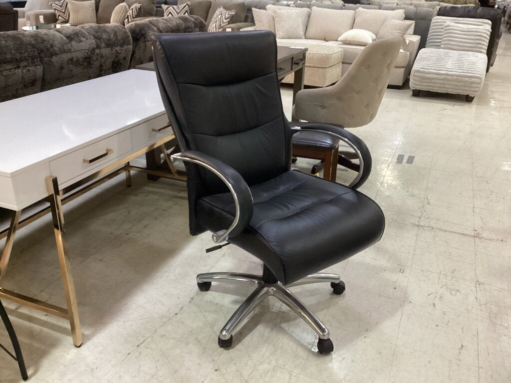 85354 - Black Office Desk Chair 27x31x44
