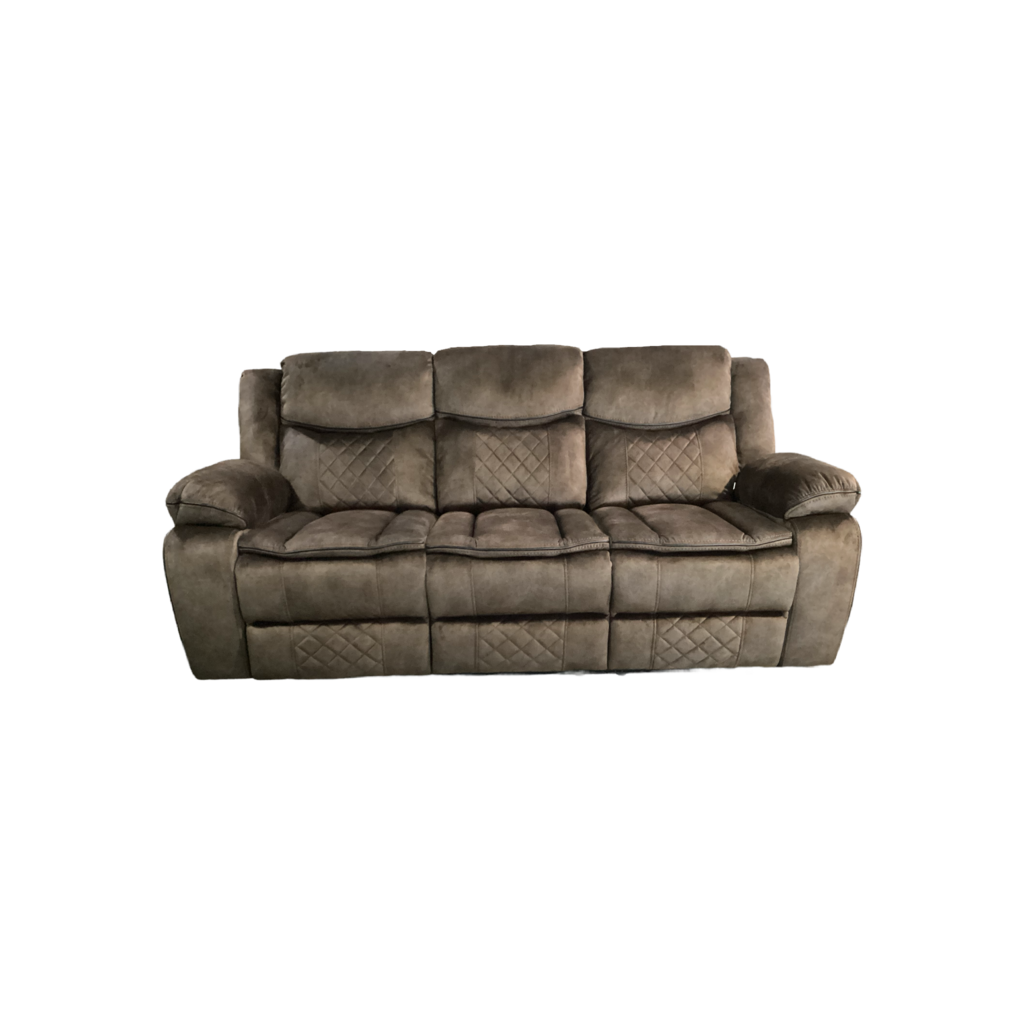 Silverado Brown Brown Motion Sofa 85x34x40 (660320)