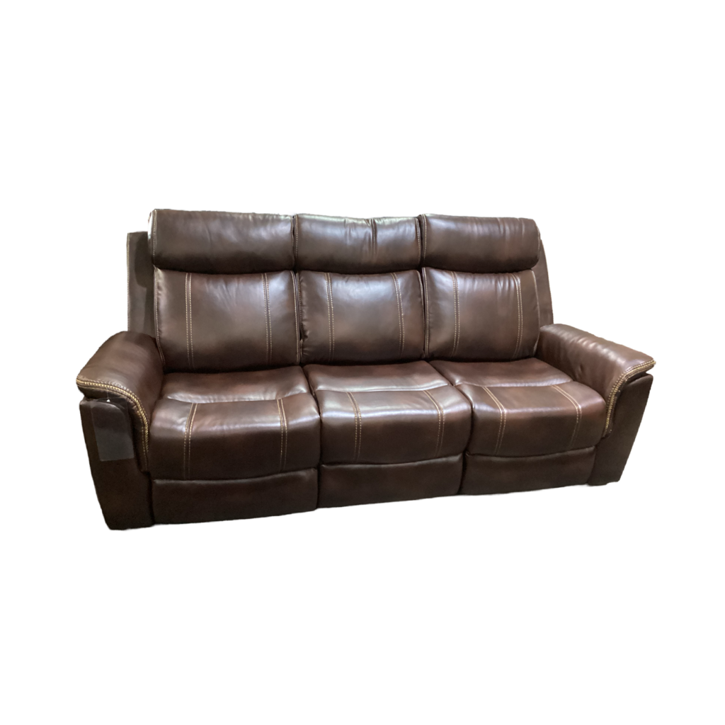Verona Brown NEW Power Motion Sofa 85x36x42 (676390)