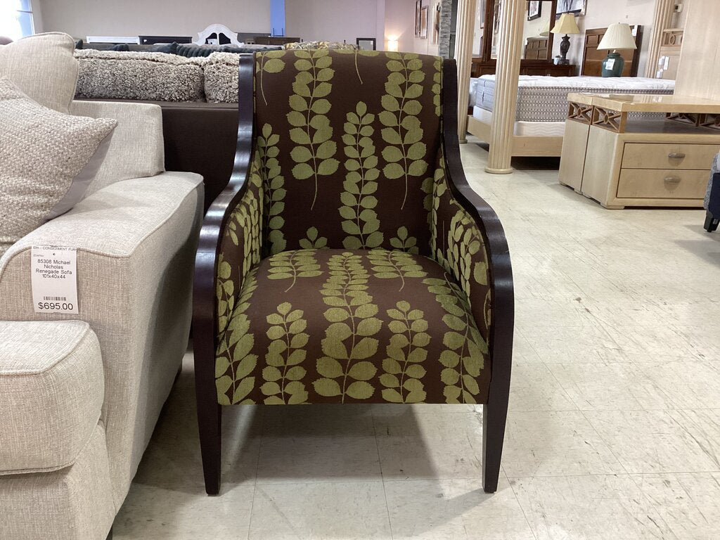 85410 - Cypress Upholstered Accent Arm Chair 27x26x38