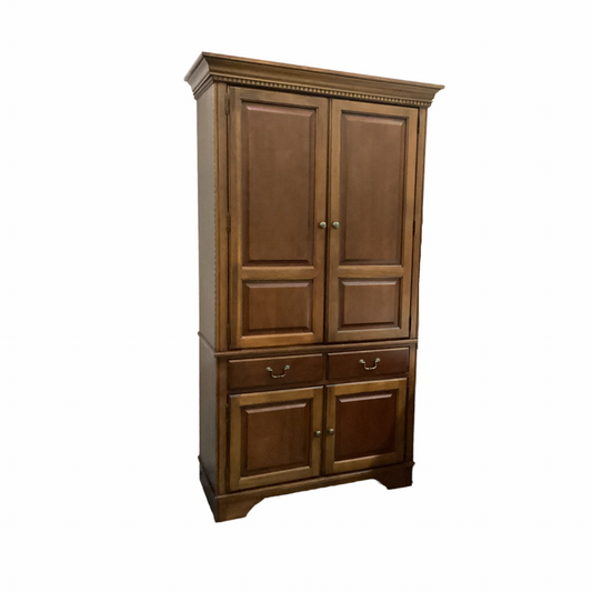 85425 - Solid Wood Cherry Multi Purpose Storage Cabinet 40x19x80