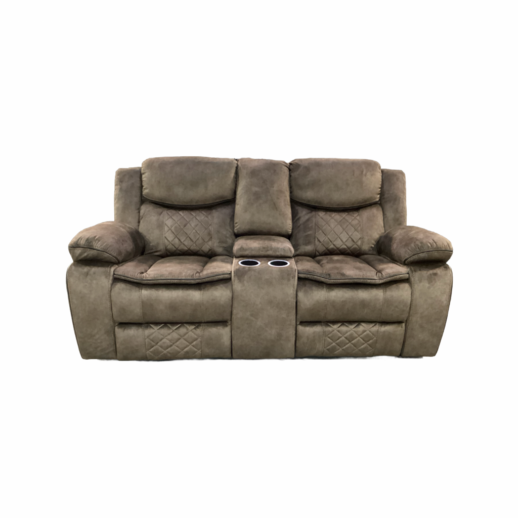 Silverado Brown NEW Motion Loveseat 75x34x40 (660321)