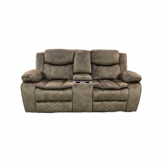 Silverado Brown NEW Motion Loveseat 75x34x40 (660321)