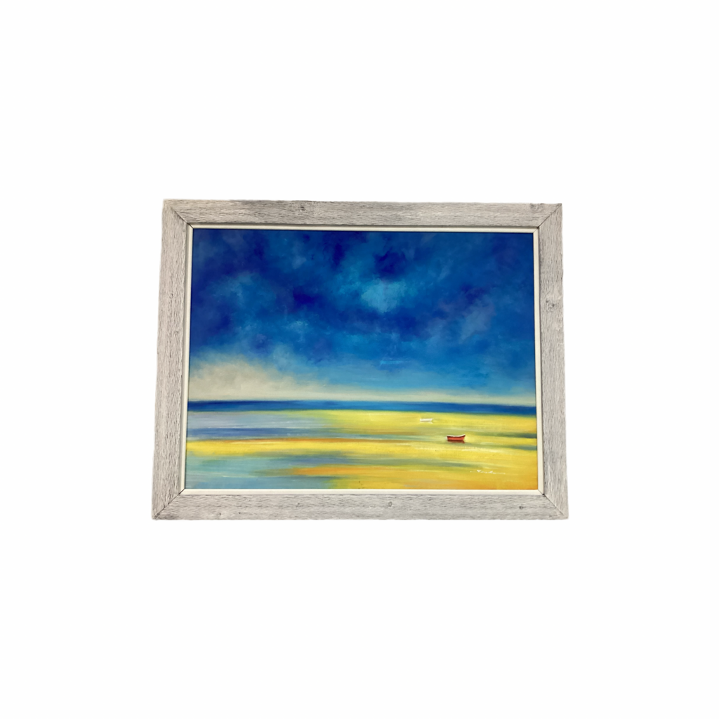 85491 (8549-7) Blue Sky Framed Painting 56x44
