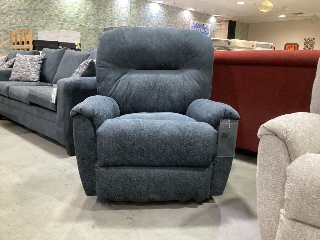 Hershey Navy NEW Recliner 38x34x42