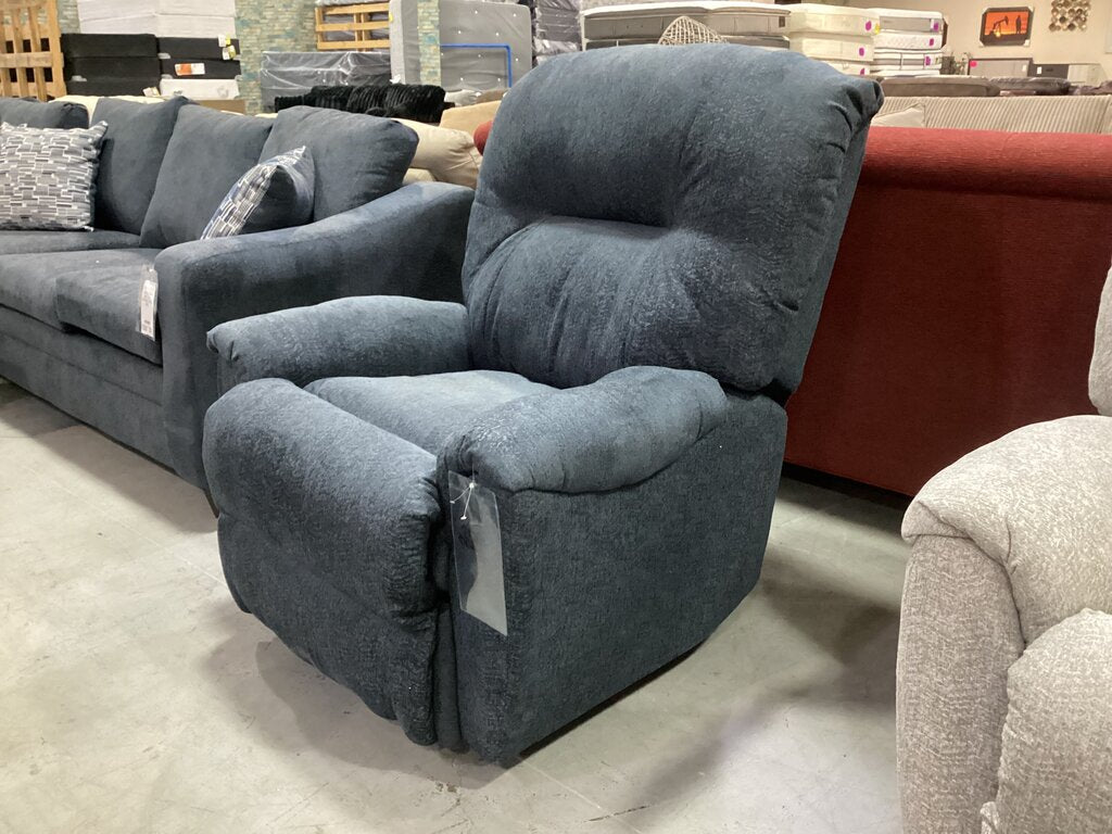 Hershey Navy NEW Recliner 38x34x42