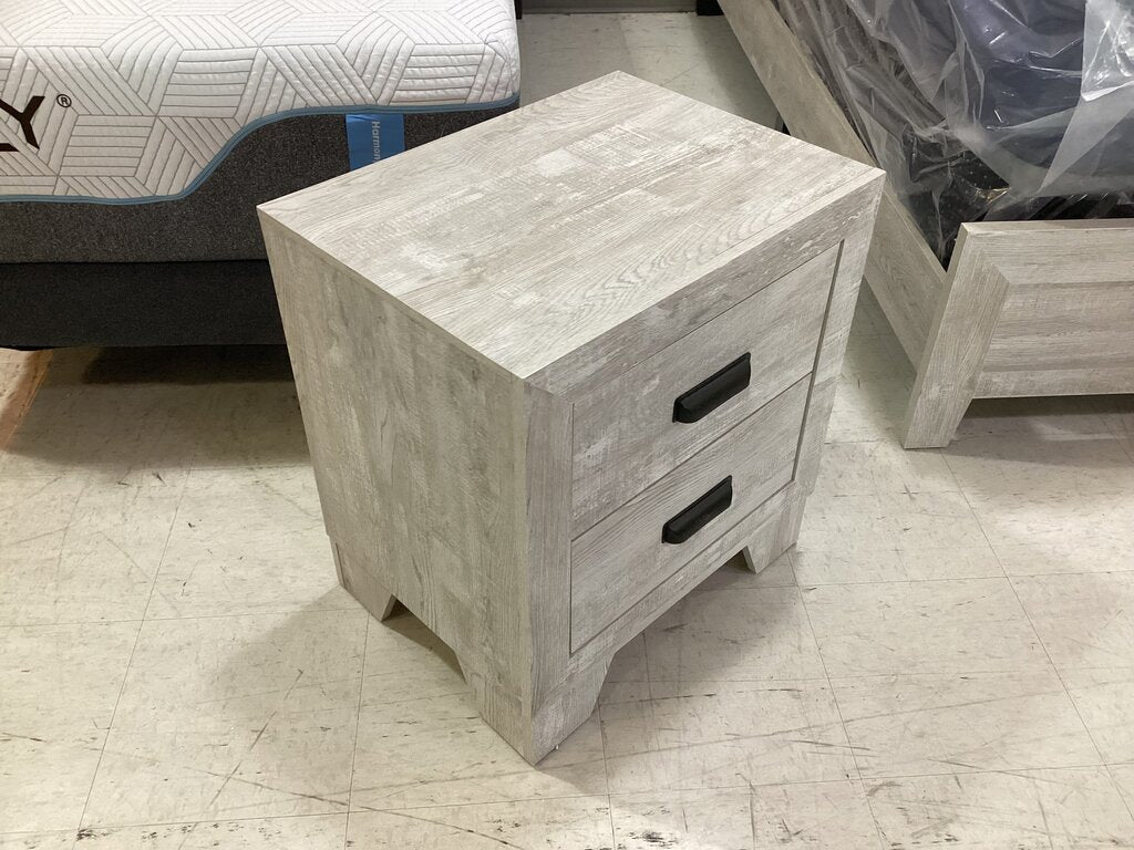Millie NEW White Nightstand 22x16x24 (B9220-2)