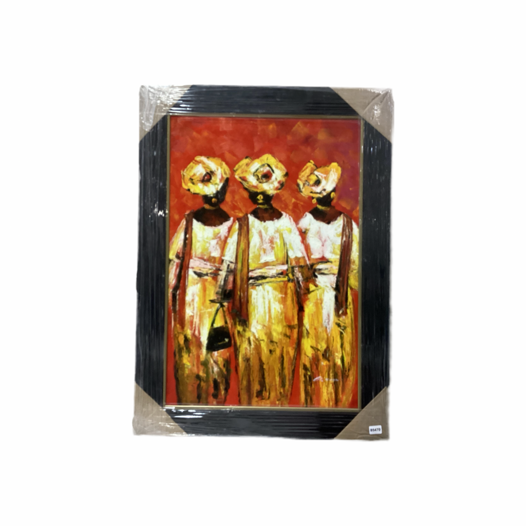 85470 (8535-1) Three Sisters Framed Painting 32x44