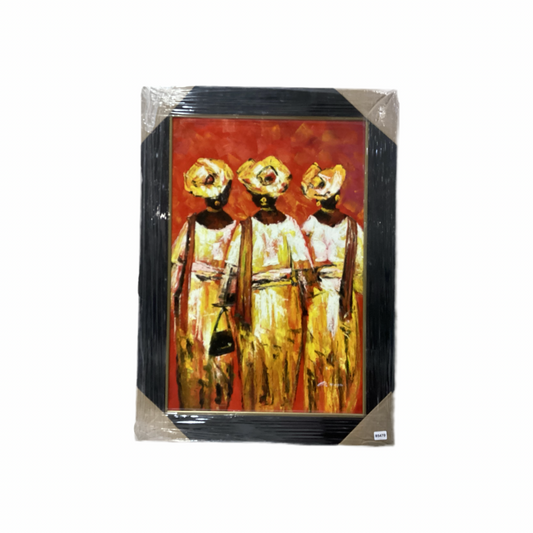 85470 (8535-1) Three Sisters Framed Painting 32x44