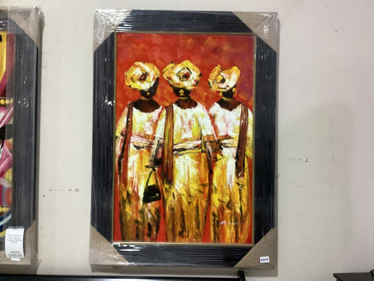 85470 (8535-1) Three Sisters Framed Painting 32x44
