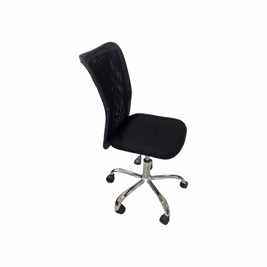 85551 Black Rolling Task Chair 17x16x38
