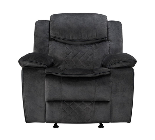 Silverado Gray NEW Glider Recliner 41x36x40 (660022)