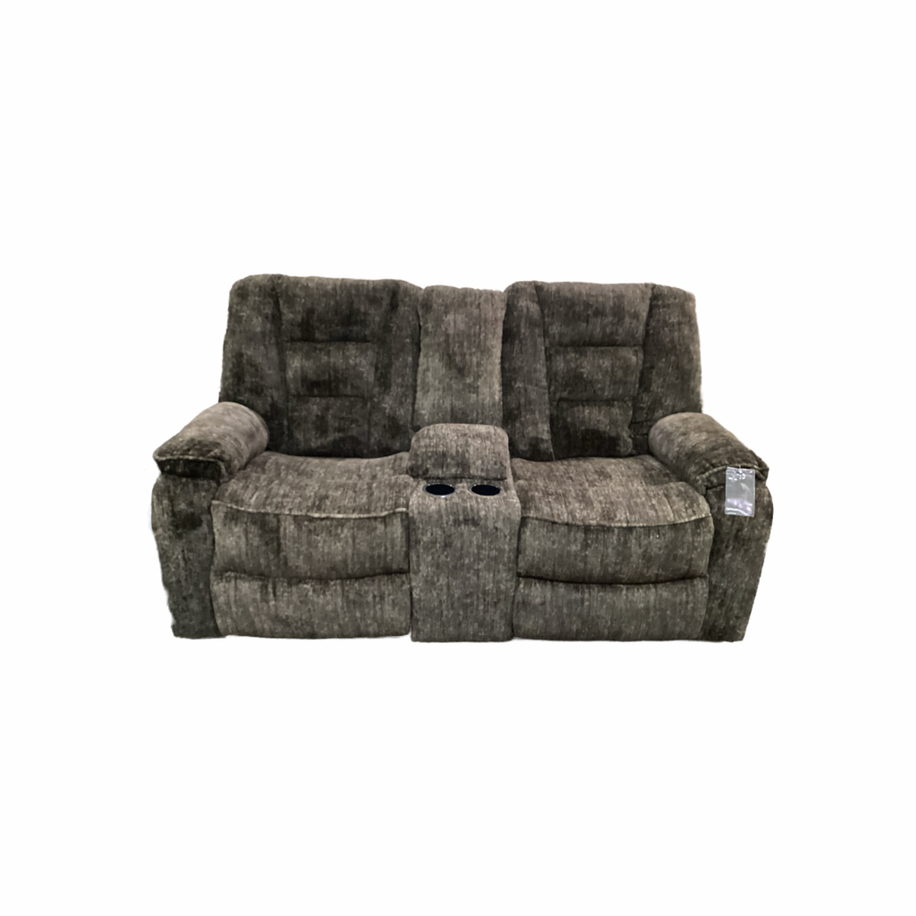 85590 - Ashley Soundwave Chocolate Reclining Loveseat 74x36x42