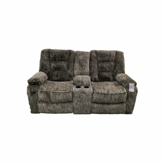 85590 - Ashley Soundwave Chocolate Reclining Loveseat 74x36x42