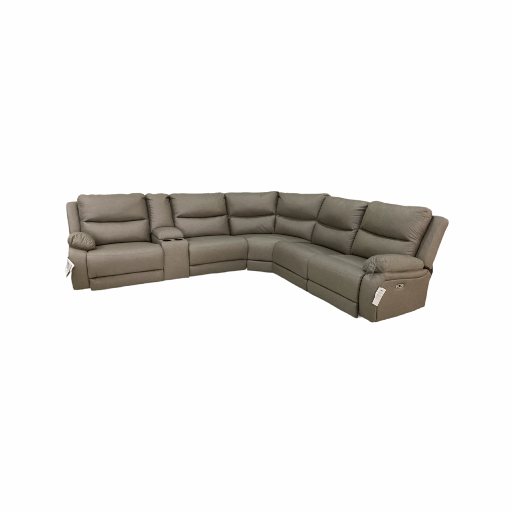 85606 - Ashley Brannigan 6pc Power Reclining Sectional 125x112x42