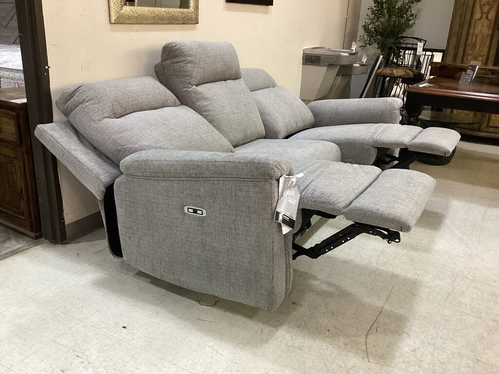 85607 - Ashley Barnsana Ash Power Reclining Sofa 84x36x39