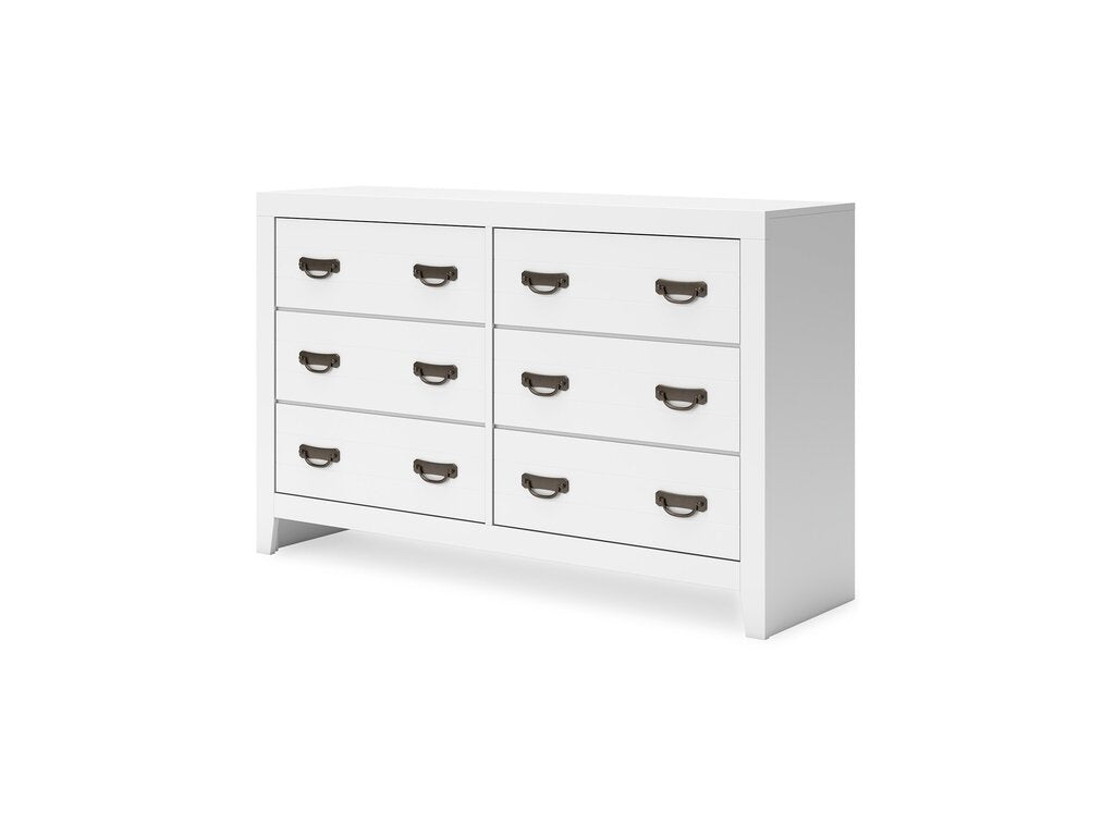 85608 - Ashley Binterglen White Dresser 58x17x36