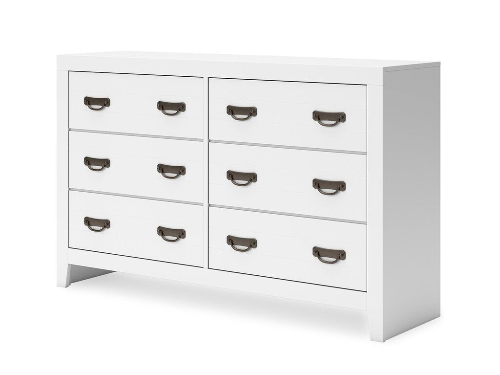85608 - Ashley Binterglen White Dresser 58x17x36