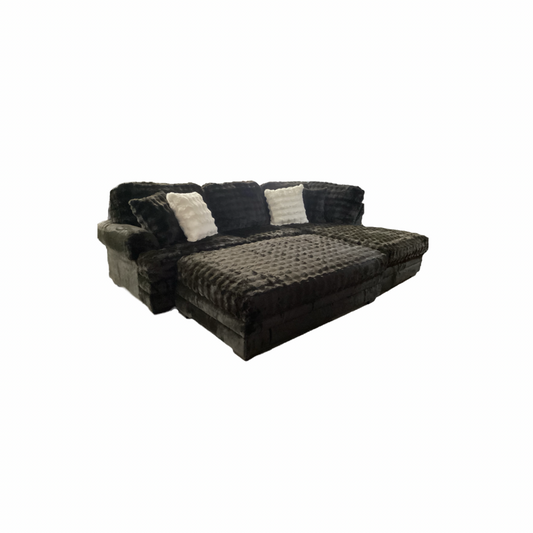 Kama Expresso NEW Sectional w/Ottoman 126x79x40 (7010/7030-2251)