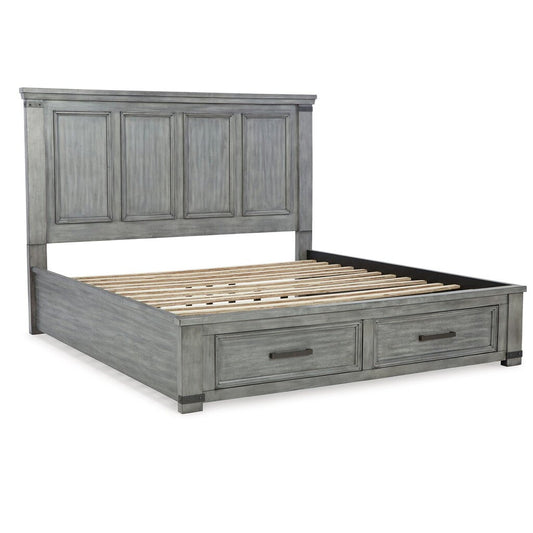 85625 - Ashley Russelyn King Storage Platform Bed Frame 81x86x60