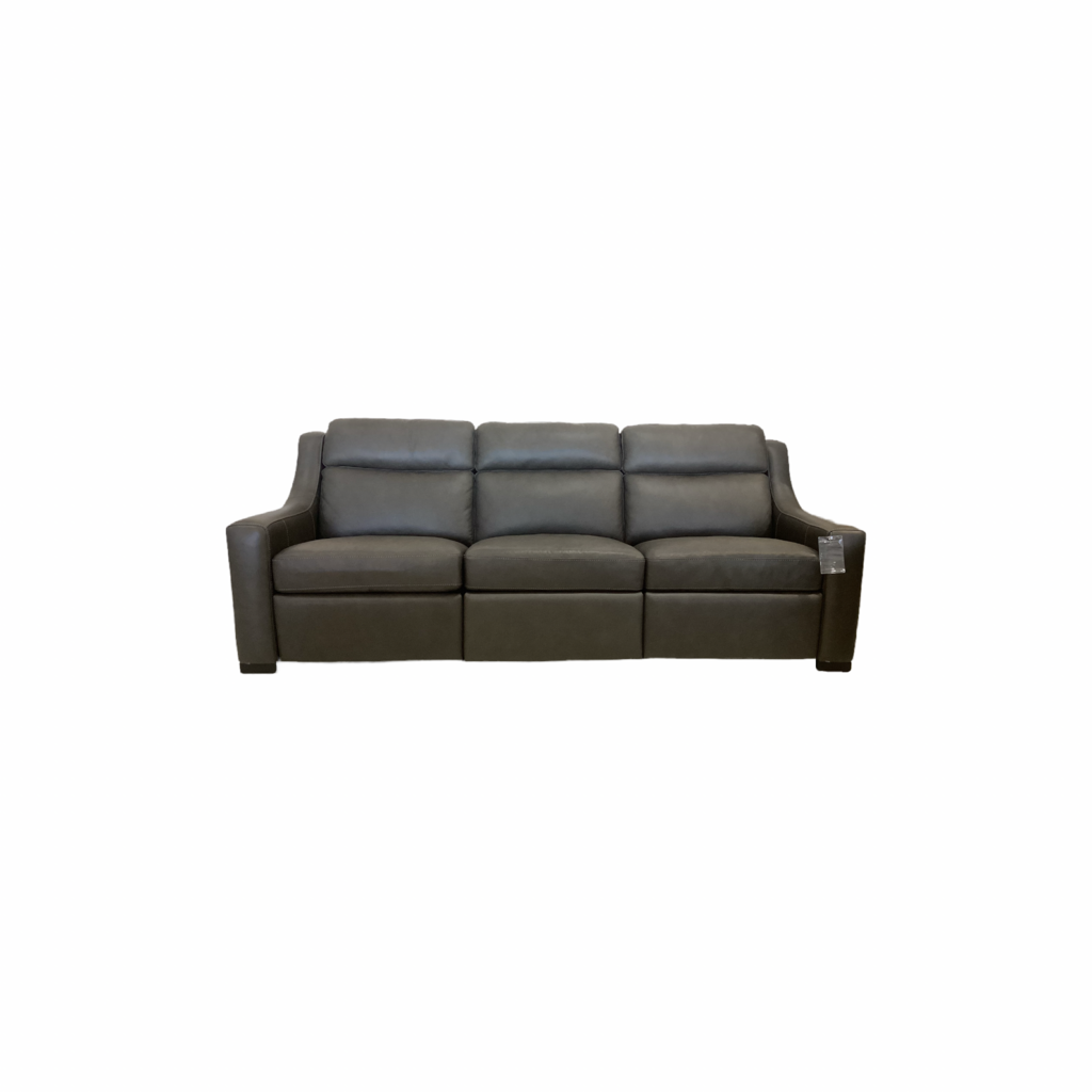 85640 (8538-1) Bernhardt Germain Leather Power Reclining Sofa 85x38x39