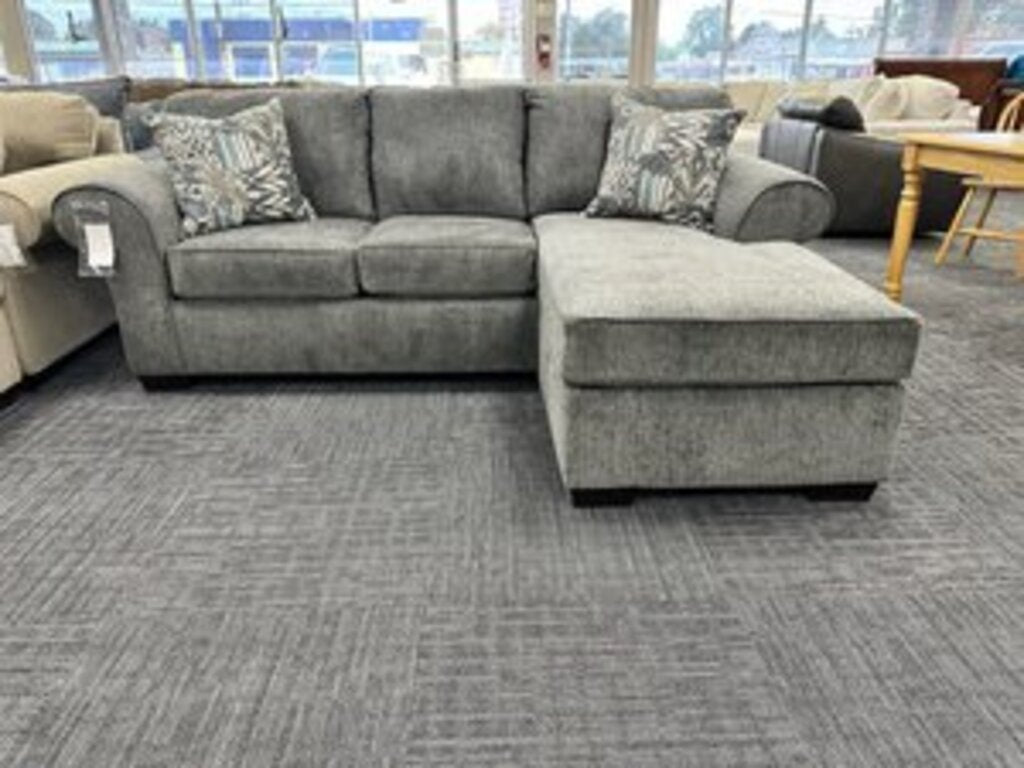 Marcy Nickel NEW Reversible Sofa Chaise 93x68x38 (5803)
