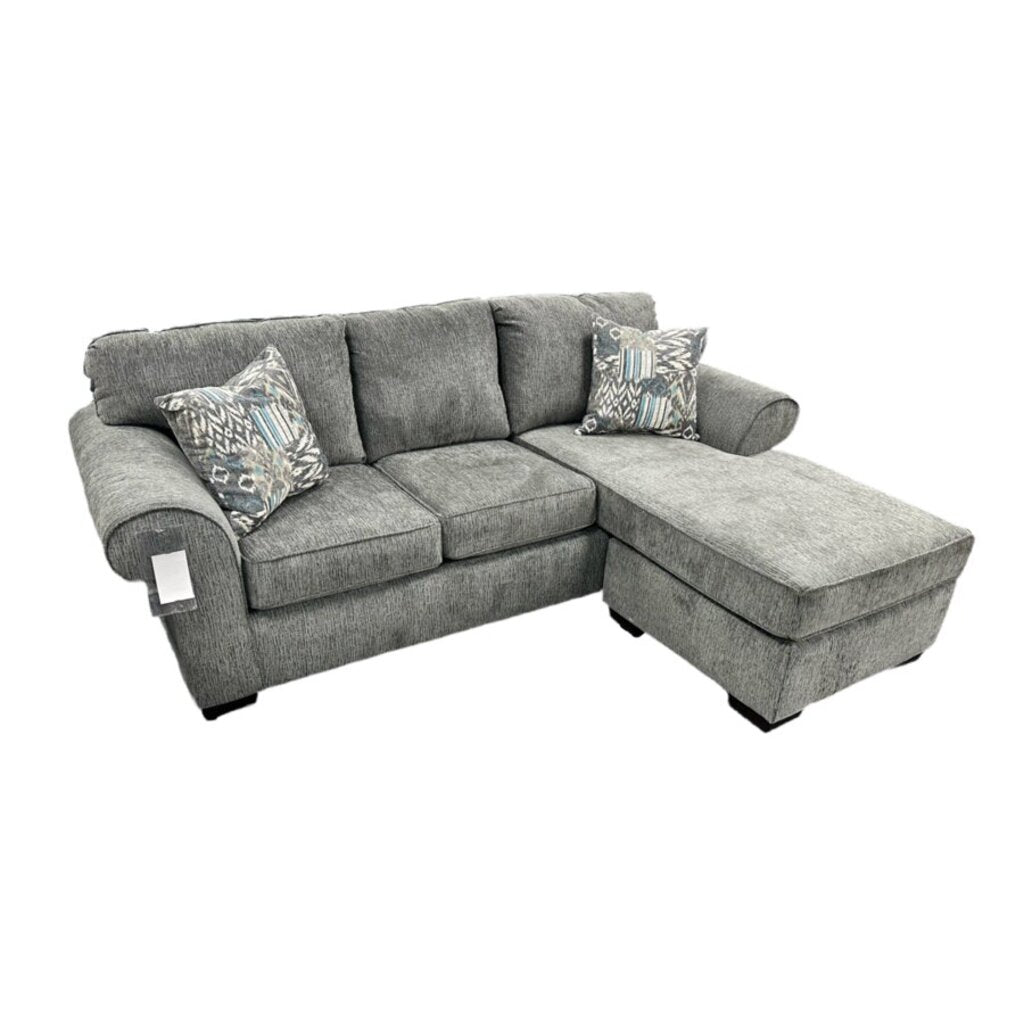 Marcy Nickel NEW Reversible Sofa Chaise 93x68x38 (5803)