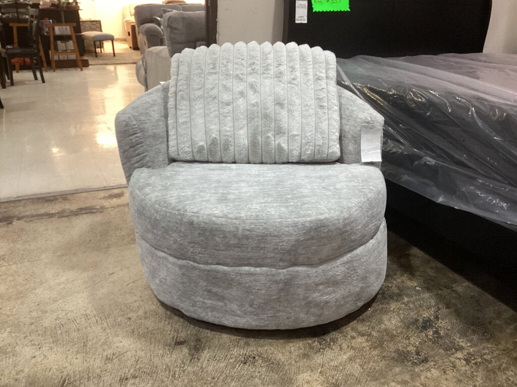 85643 - Gray Swivel Chair 40x40x30