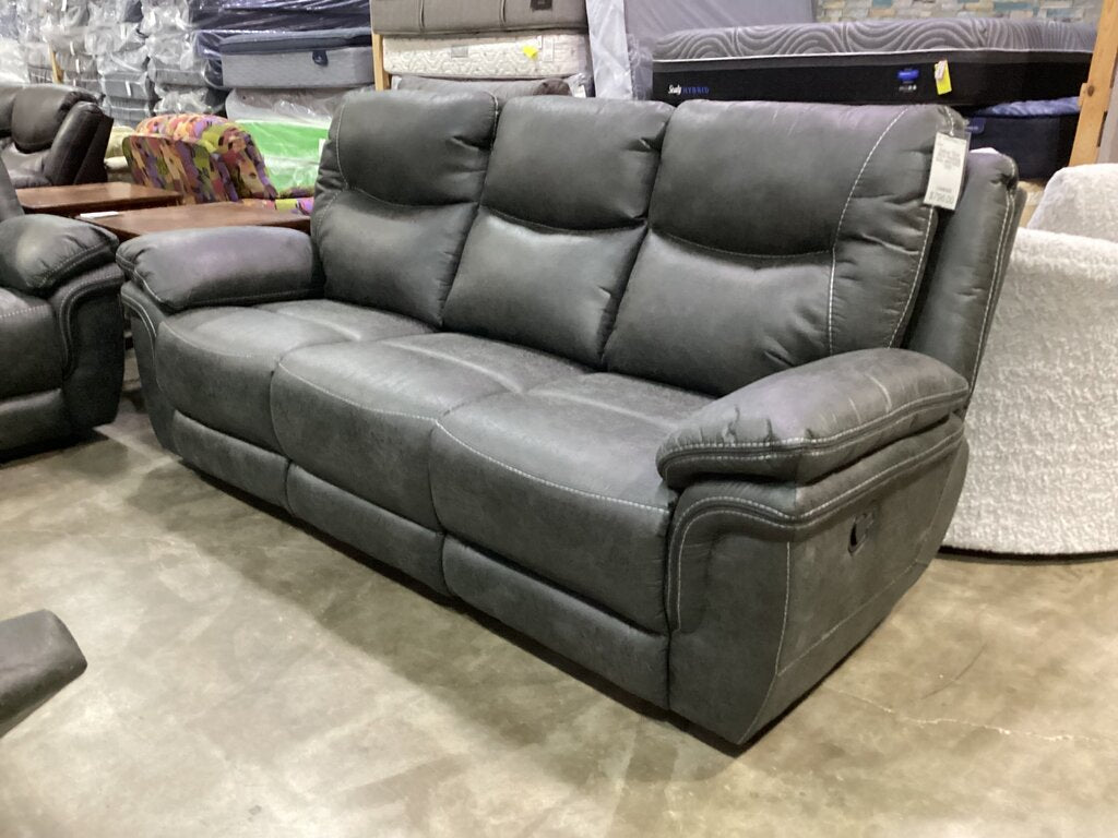 Sullivan Gray NEW Reclining Sofa 88x33x42 (MR70903-1148)