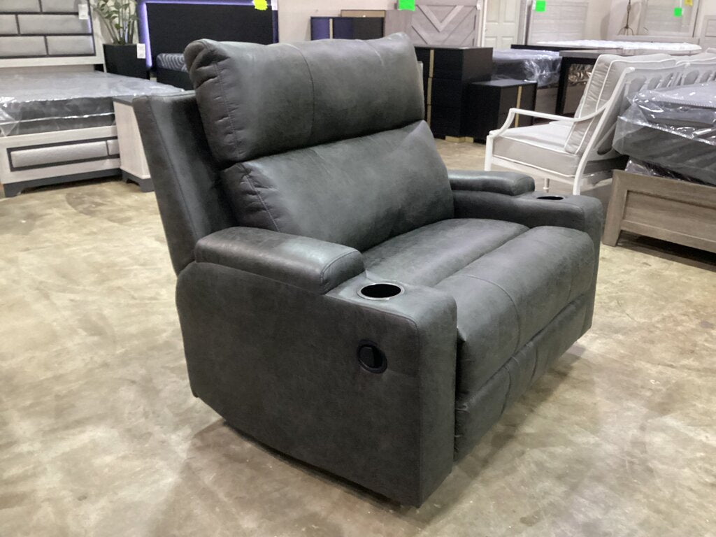 Sullivan Gray NEW Recliner & 1/2 48x34x42 (91009-1148)