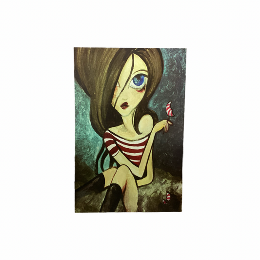 85636 (8524-29) Broken Lolly by Classy Art Canvas Art 40x60
