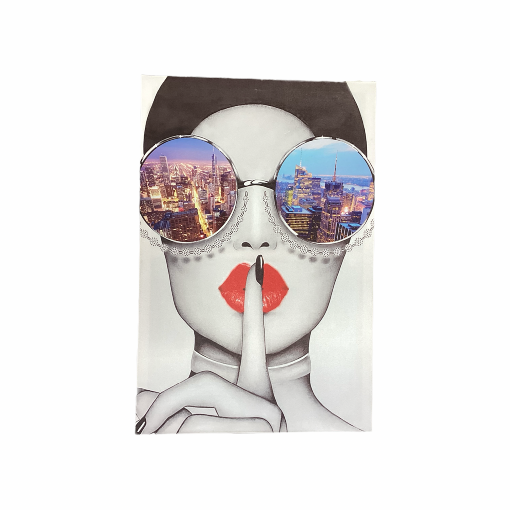 85644 (8524-30) Fashion Woman Canvas Art 24x36