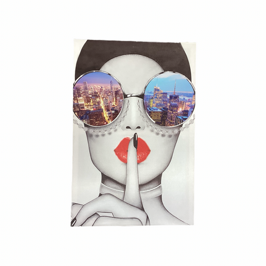85644 (8524-30) Fashion Woman Canvas Art 24x36