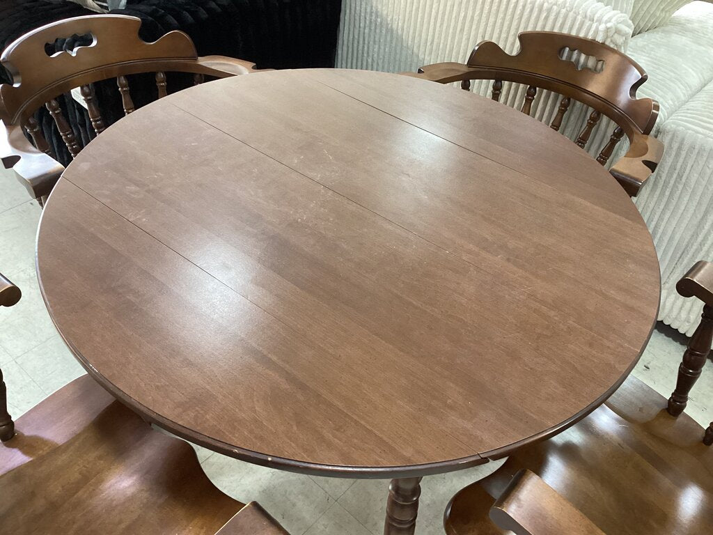 85651 -Tell City Maple 5pc Drop Leaf Dining Set 41x41-56x30