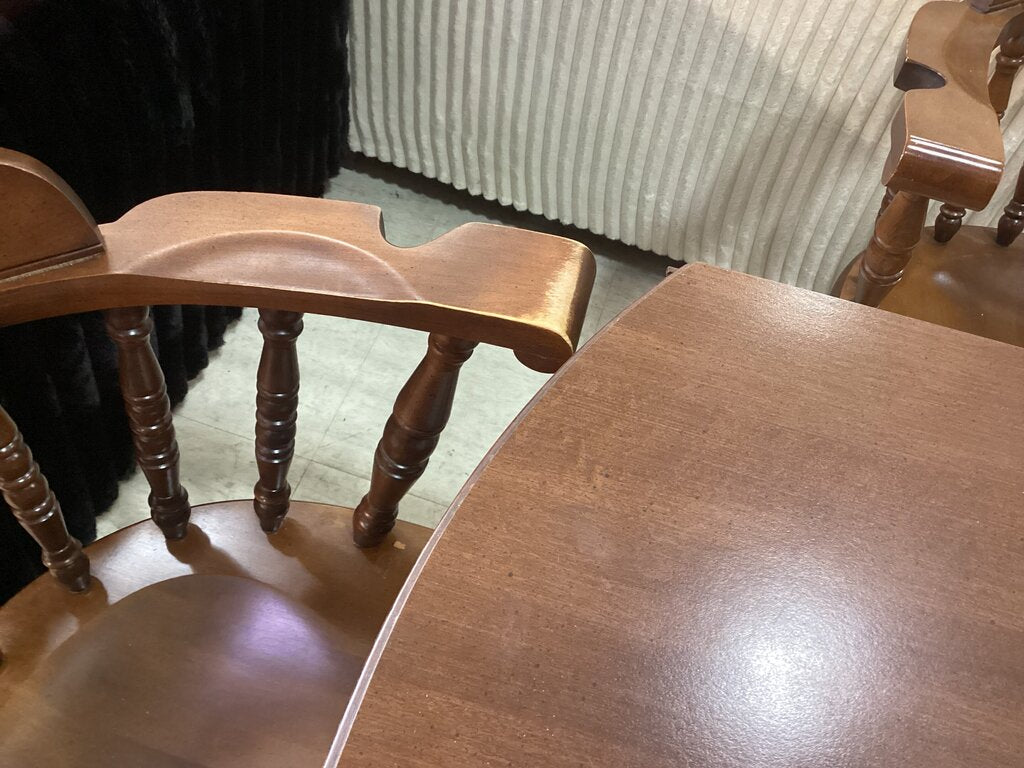 85651 -Tell City Maple 5pc Drop Leaf Dining Set 41x41-56x30