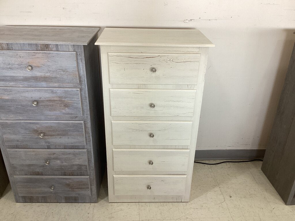 244416 - Sandy Beach NEW 5 Drawer Chest 24x16x44
