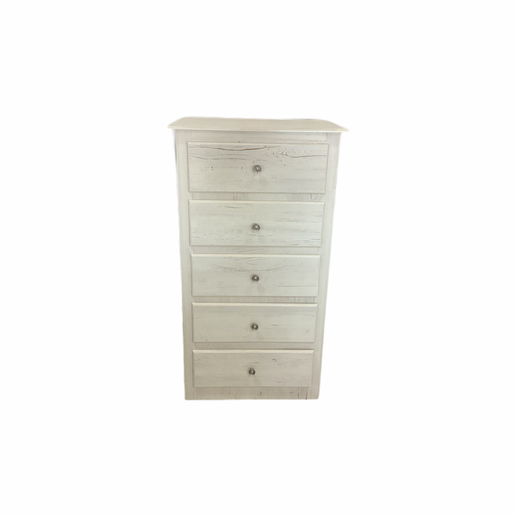 244416 - Sandy Beach NEW 5 Drawer Chest 24x16x44