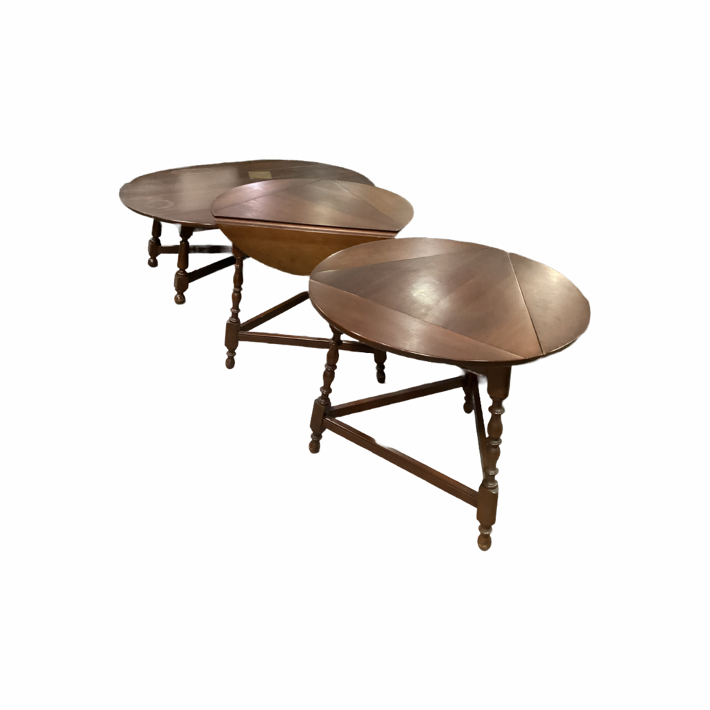 85650 - Willett Solid Cherry Drop Leaf 3pc Occasional Set (48x19-36x17)(27x24)