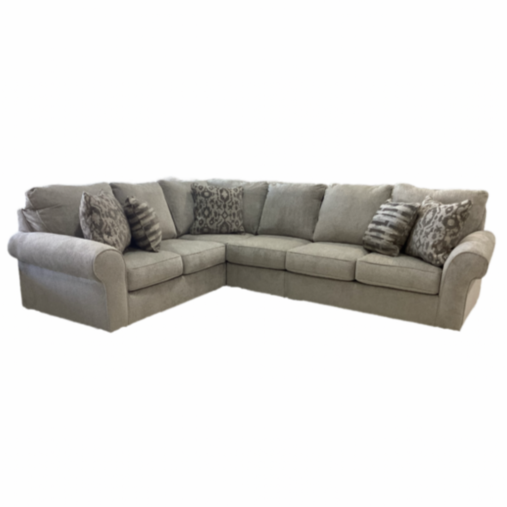 85676 - Ashley Claireah Umber 3pc Sectional 119x93x40