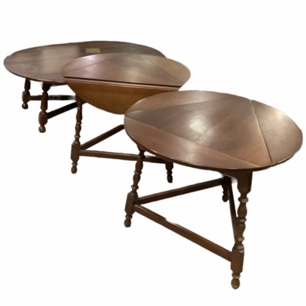 85650 - Willett Solid Cherry Drop Leaf 3pc Occasional Set (48x19-36x17)(27x24)