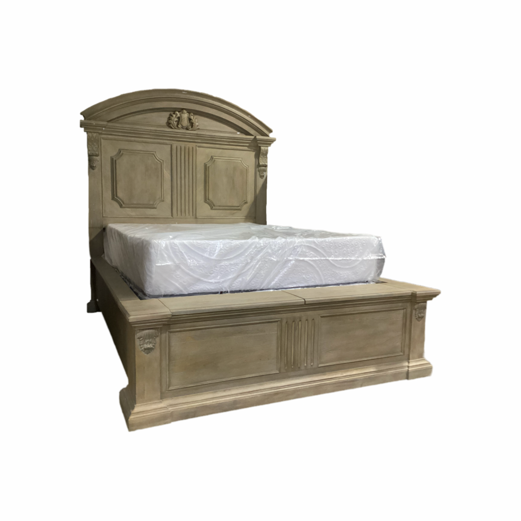 85710 - A.R.T. Chambers Arch Salvage Queen Bed Frame 71x96x82