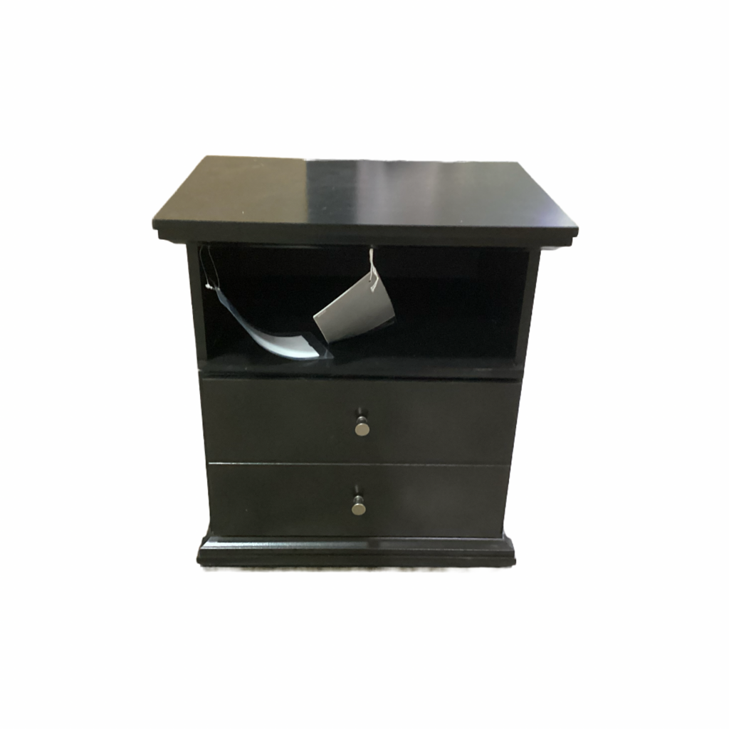 85703 - Ashley Maribel Black Nightstand 23x16x24