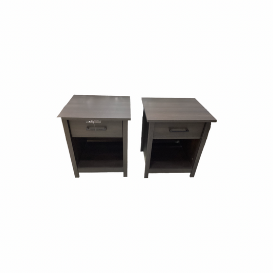 85701 - Pair of 1 Drawer Nightstands 20x18x24
